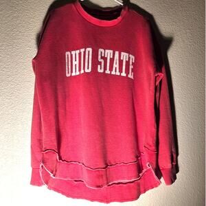 Ohio State Buckeyes Pressbox Women's Sweatshirt - Medium